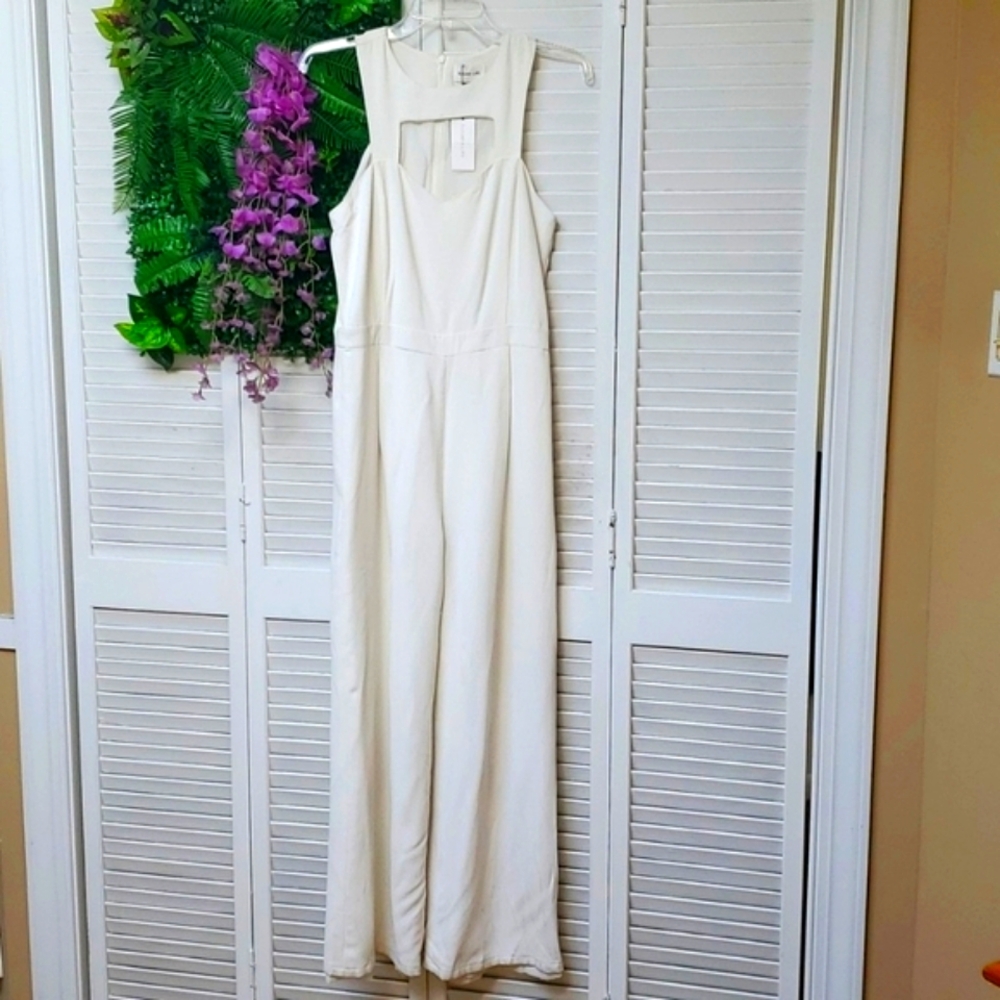 NWT SUGAR+LIPS Hera Wide Leg Jumpsuit Size M